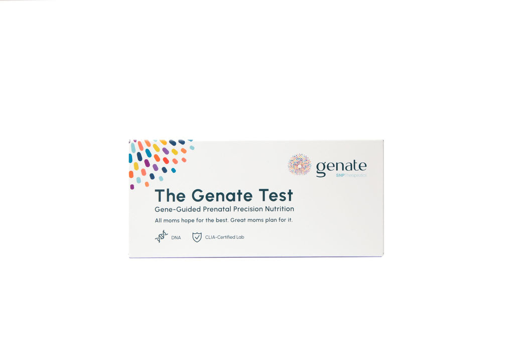The Genate Test + Prenatal Subscription + Nutrition Counseling Bundle